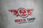 THE BIKER SHOP company logo