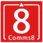 Comms8 company logo