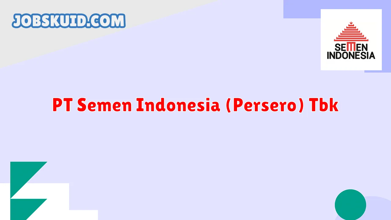 PT Semen Indonesia (Persero) Tbk