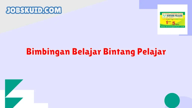 Bimbingan Belajar Bintang Pelajar