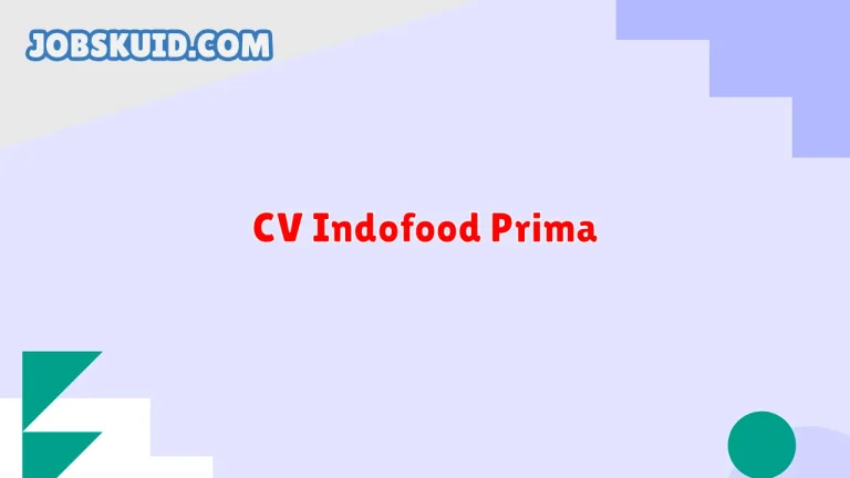 CV Indofood Prima