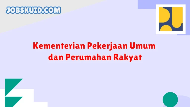 Kementerian Pekerjaan Umum dan Perumahan Rakyat