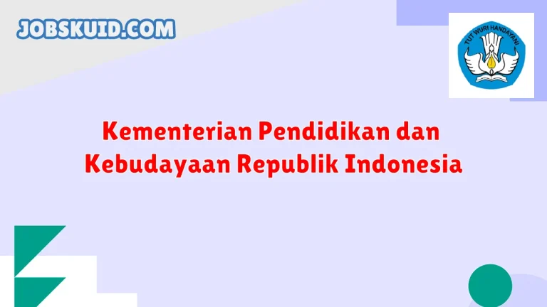 Kementerian Pendidikan dan Kebudayaan Republik Indonesia