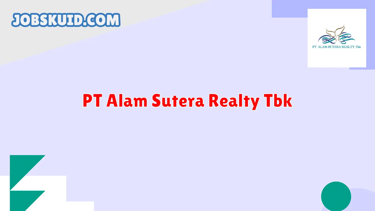 PT Alam Sutera Realty Tbk