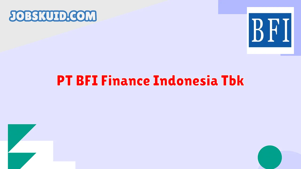 PT BFI Finance Indonesia Tbk