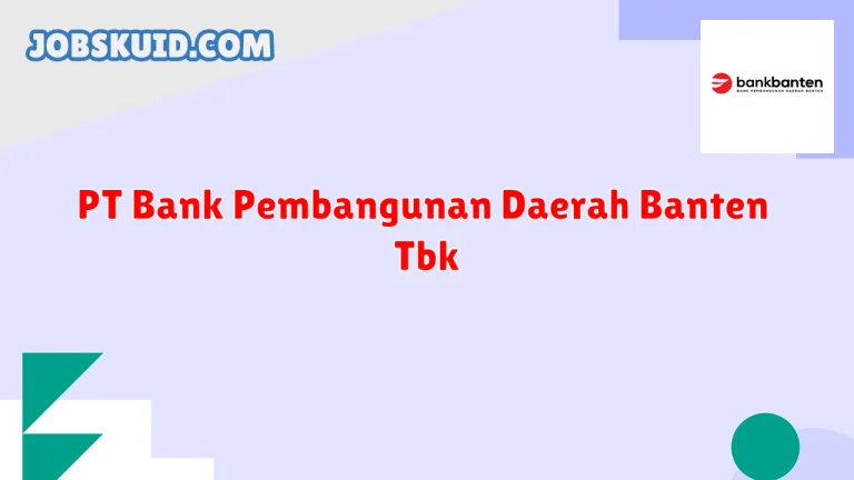 PT Bank Pembangunan Daerah Banten Tbk