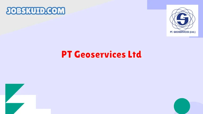 PT Geoservices Ltd