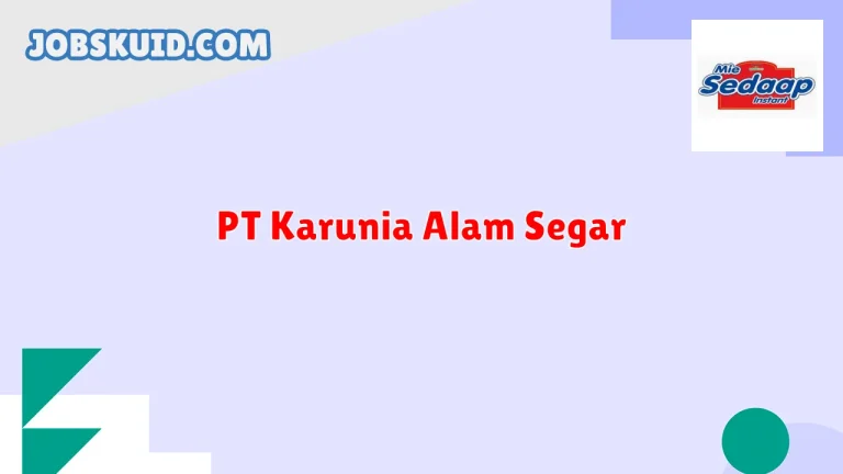 PT Karunia Alam Segar