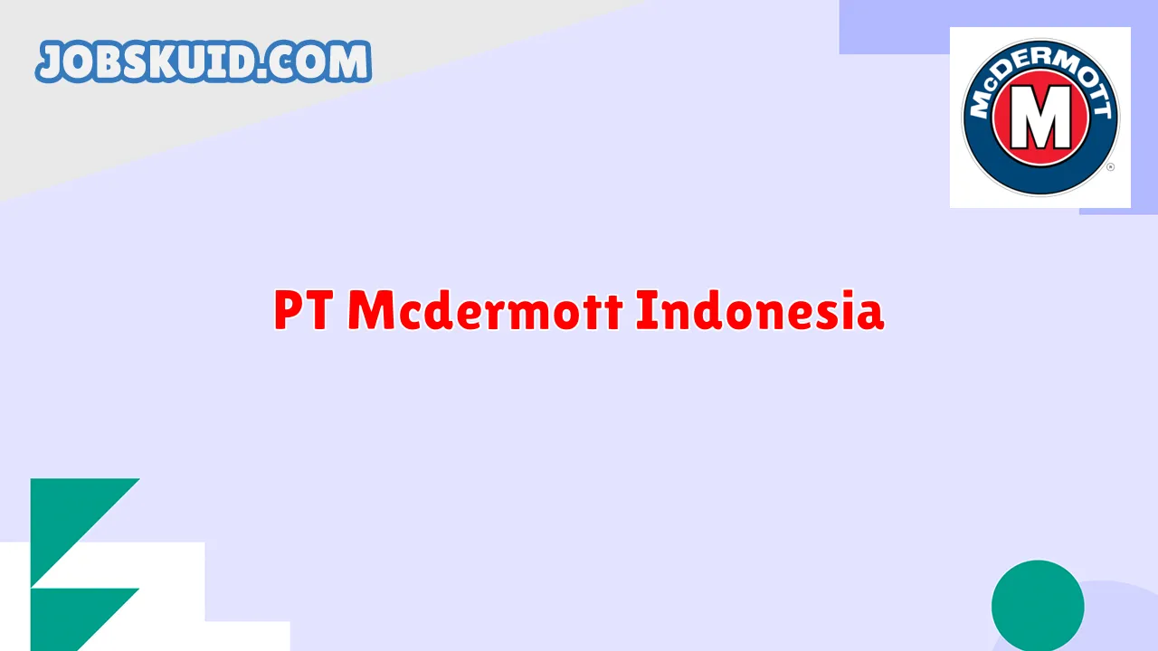 PT Mcdermott Indonesia