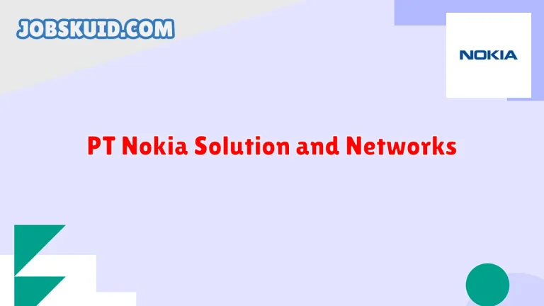 PT Nokia Solution and Networks