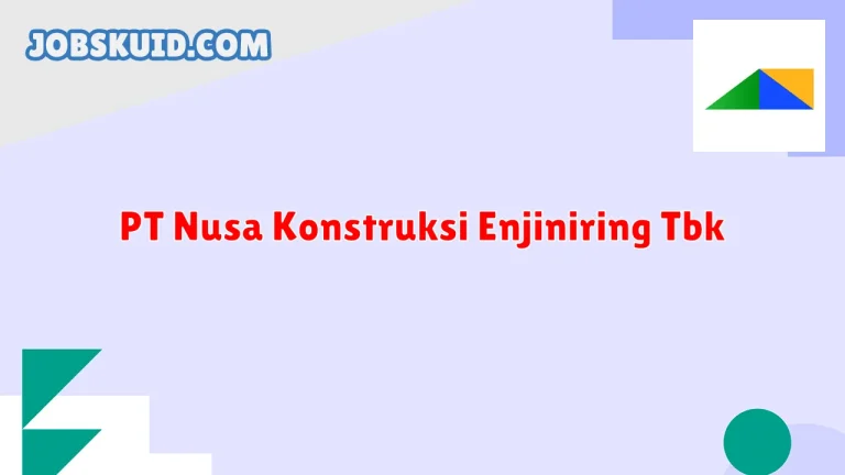 PT Nusa Konstruksi Enjiniring Tbk