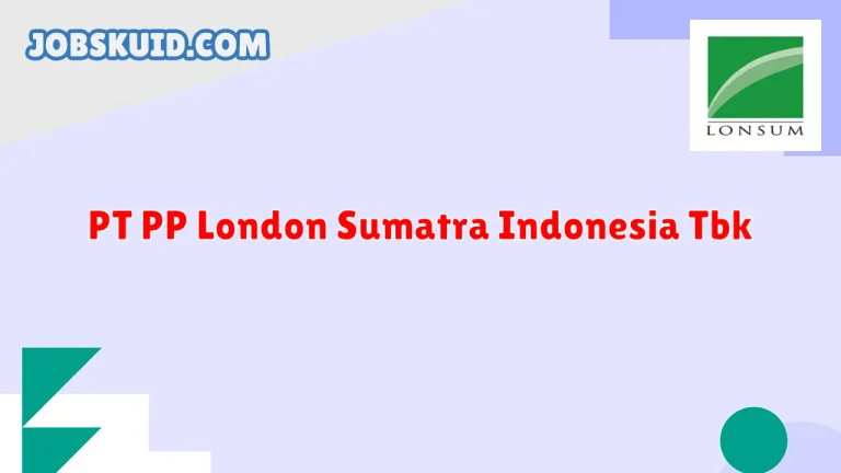 PT PP London Sumatra Indonesia Tbk