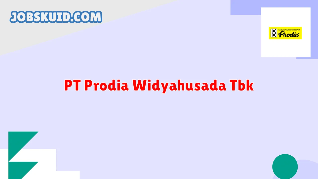 PT Prodia Widyahusada Tbk