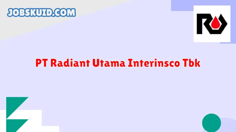 PT Radiant Utama Interinsco Tbk