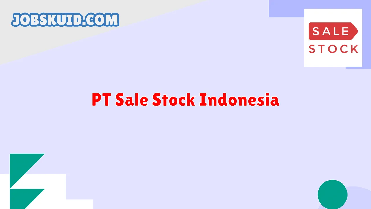 PT Sale Stock Indonesia