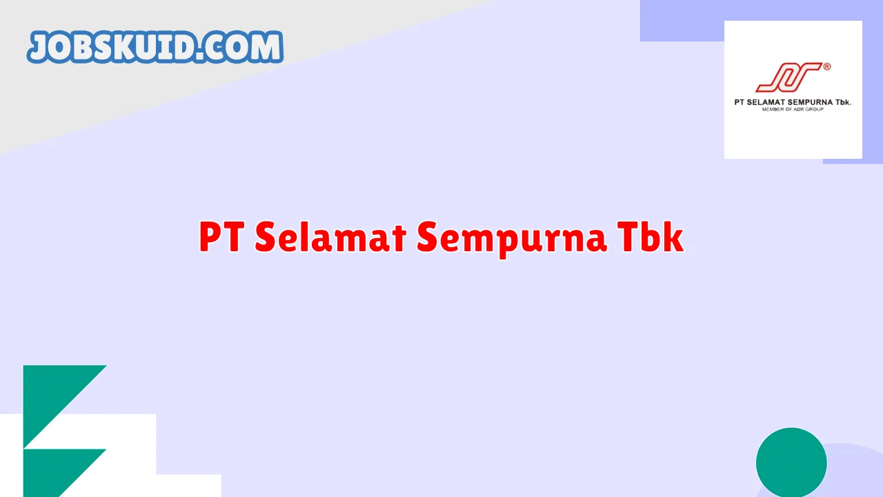 PT Selamat Sempurna Tbk