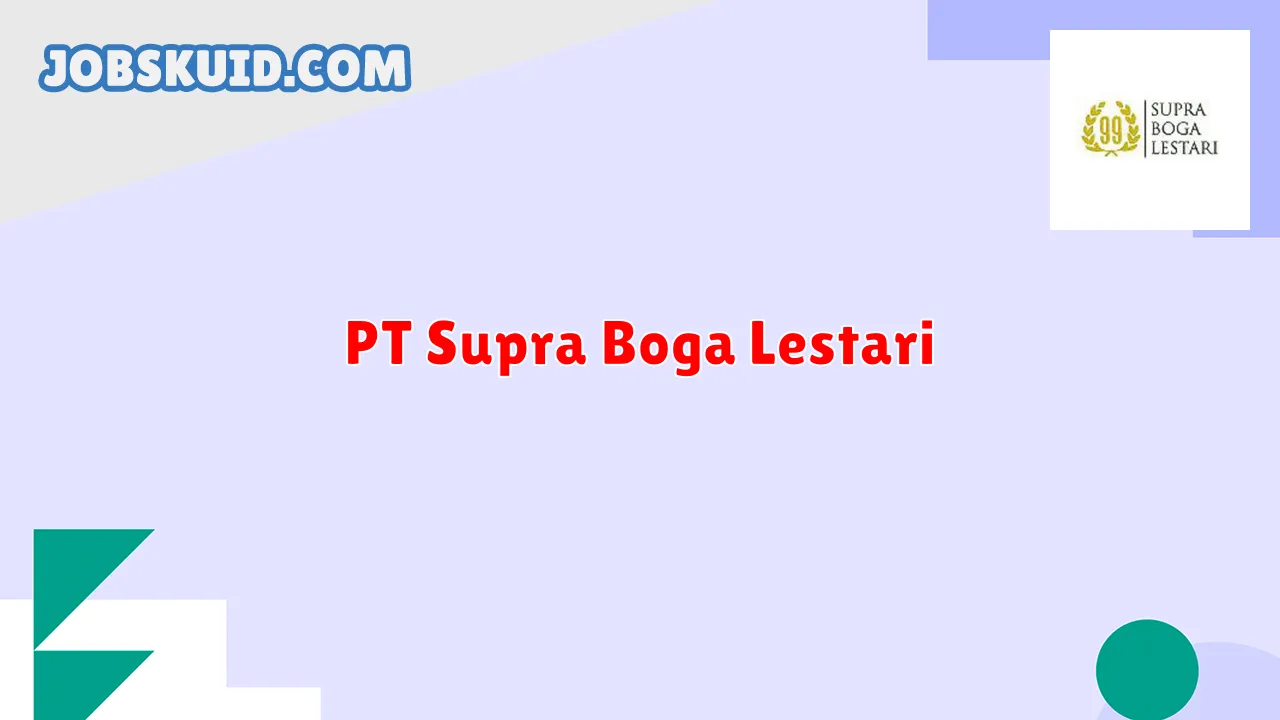 PT Supra Boga Lestari