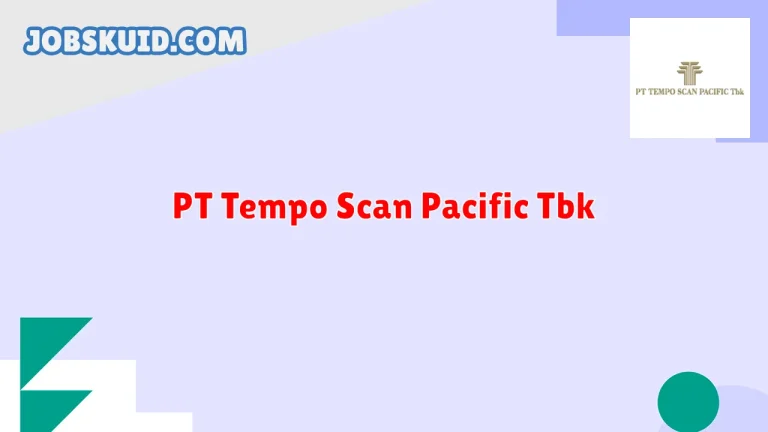 PT Tempo Scan Pacific Tbk