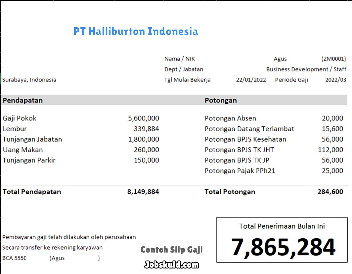 Slip Gaji RSM Indonesia